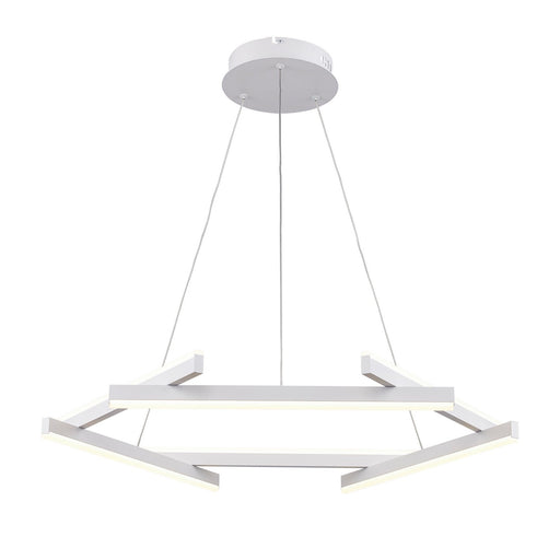 Trans Globe Imports - MDN-1565 WH - LED Chandelier - Celestia - White