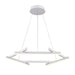 Trans Globe Imports - MDN-1565 WH - LED Chandelier - Celestia - White