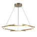 Trans Globe Imports - MDN-1566 AG - LED Chandelier - Celestia - Antique Gold