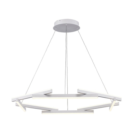 Trans Globe Imports - MDN-1566 WH - LED Chandelier - Celestia - White