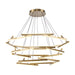 Trans Globe Imports - MDN-1567 AG - LED Chandelier - Celestia - Antique Gold