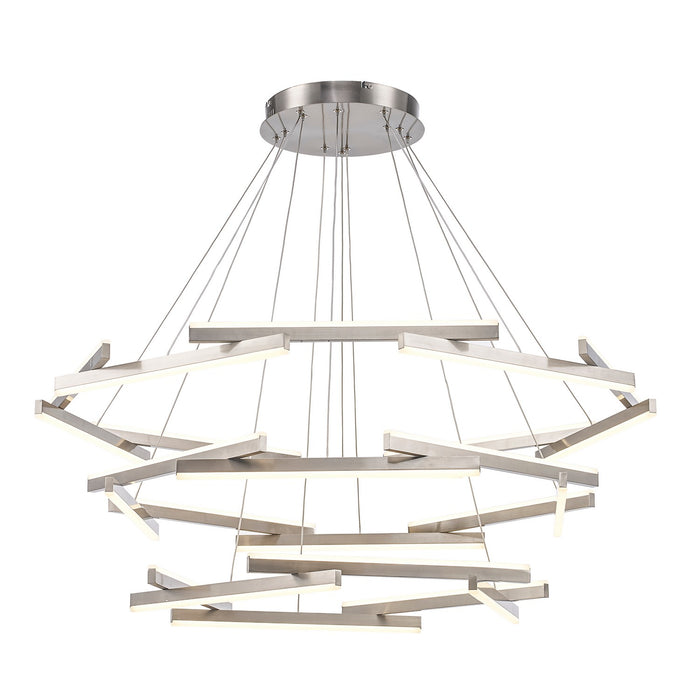 Trans Globe Imports - MDN-1567 BN - LED Chandelier - Celestia - Brushed Nickel