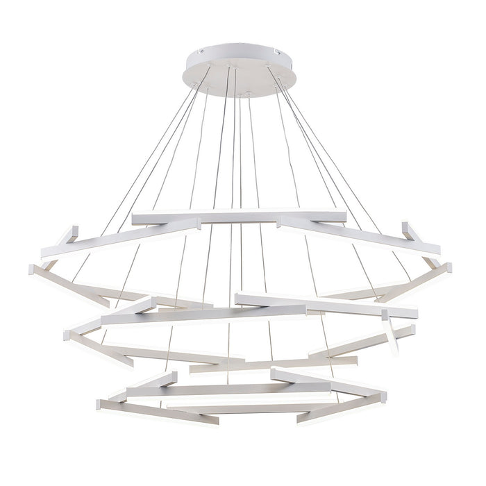 Trans Globe Imports - MDN-1567 WH - LED Chandelier - Celestia - White