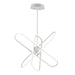 Trans Globe Imports - MDN-1587 WH - LED Chandelier - Nightingale - White