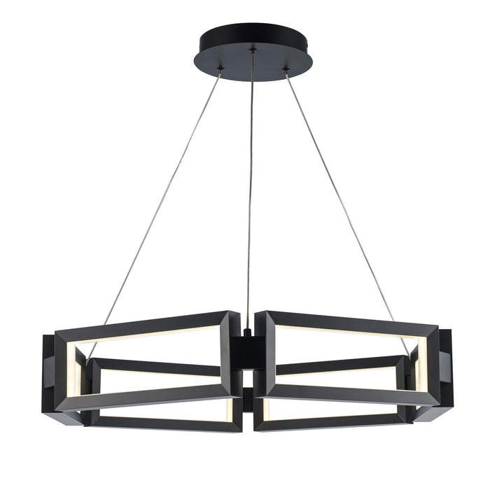 Trans Globe Imports - MDN-1589 BK - LED Chandelier - Mythos - Black