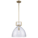 Trans Globe Imports - PND-2228 AG - One Light Pendant - Ameranth - Antique Gold