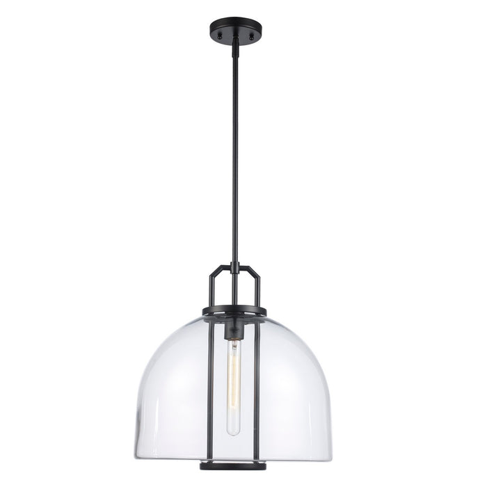 Trans Globe Imports - PND-2231 BK - One Light Pendant - River - Black