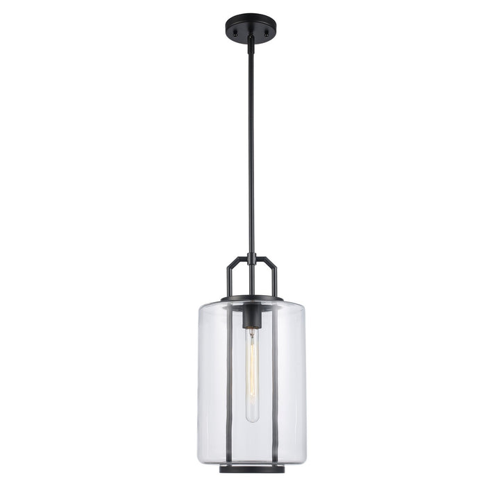 Trans Globe Imports - PND-2235 BK - One Light Pendant - River - Black