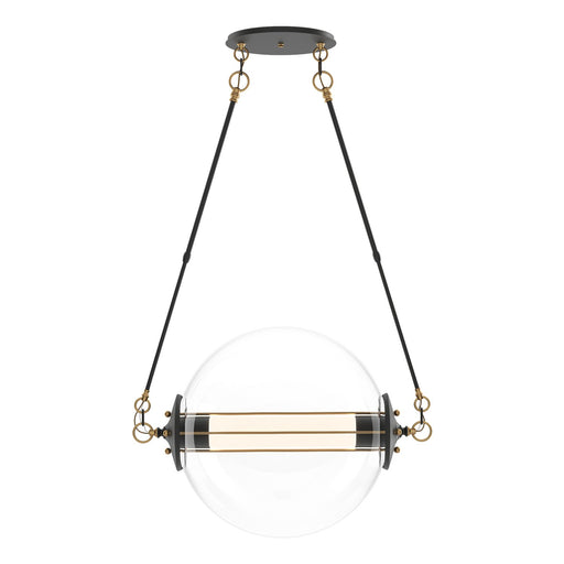 Hubbardton Forge - 134405-SKT-STND-31-YE0499 - Two Light Pendant - Otto - Black with Brass Accents