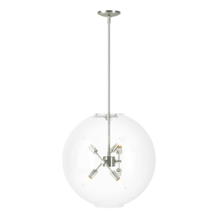 Hubbardton Forge - 134410-SKT-MULT-85-ZM0497 - Six Light Pendant - Sfera - Sterling