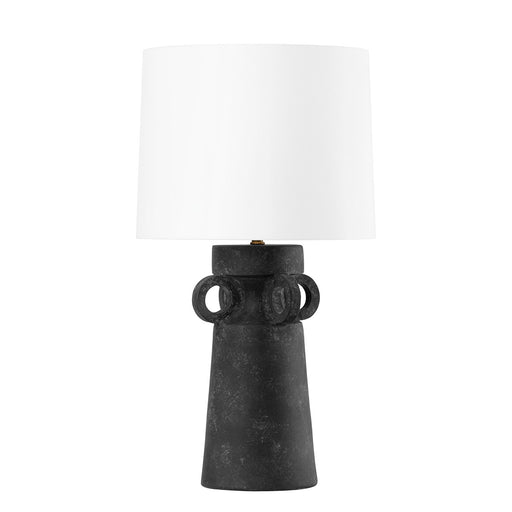 Troy Lighting - PTL3129-PBR/CAK - One Light Table Lamp - Santa Cruz - Frn