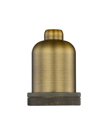 Ballston Socket Cover Brushed Brass