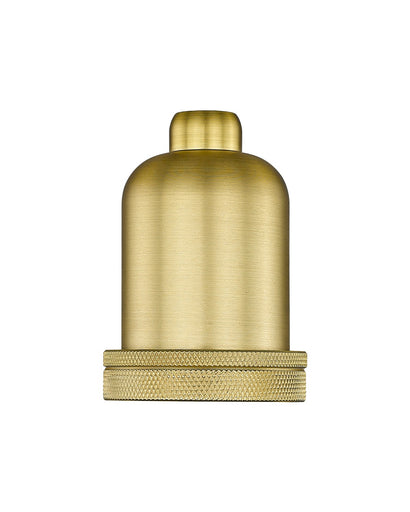 Ballston Socket Cover Satin Gold