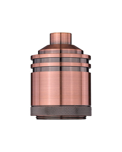 Ballston Socket Cover Antique Copper