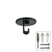 Innovations - 009-BK - Heavy Cast Hook - Custom Cord - Matte Black