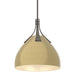 Hubbardton Forge - 134502-SKT-MULT-07-86 - One Light Pendant - Summit - Dark Smoke