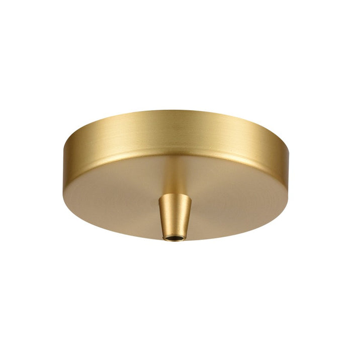 Innovations - 100-SG - Single Port Round Canopy & Hardware - Custom Cord - Satin Gold