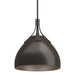 Hubbardton Forge - 134502-SKT-MULT-10-14 - One Light Pendant - Summit - Black