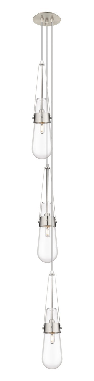 Innovations - 103-452-1P-SN-G452-4CL - LED Pendant - Downtown Urban - Brushed Satin Nickel