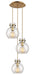 Innovations - 113-410-1PS-BB-G410-8SDY - LED Pendant - Newton - Brushed Brass