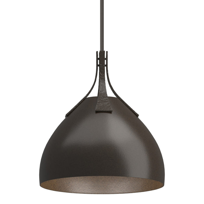 Hubbardton Forge - 134502-SKT-MULT-14-14 - One Light Pendant - Summit - Oil Rubbed Bronze