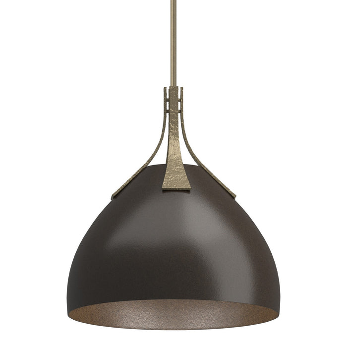 Hubbardton Forge - 134502-SKT-MULT-84-14 - One Light Pendant - Summit - Soft Gold