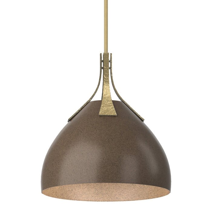 Hubbardton Forge - 134502-SKT-MULT-86-05 - One Light Pendant - Summit - Modern Brass