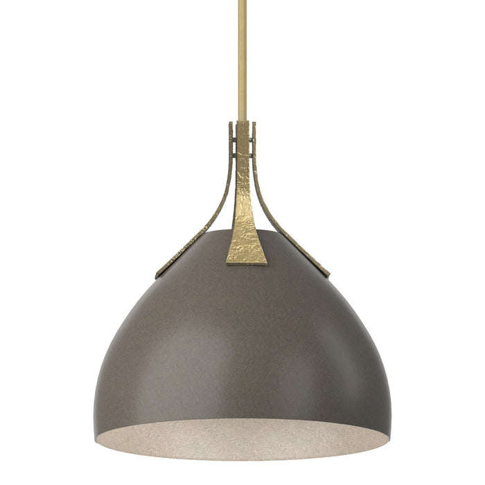 Hubbardton Forge - 134502-SKT-MULT-86-07 - One Light Pendant - Summit - Modern Brass