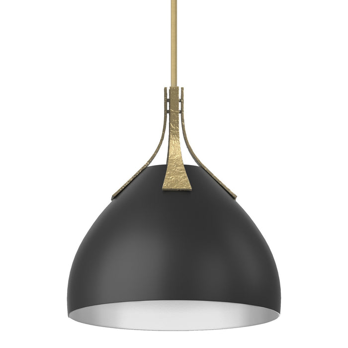 Hubbardton Forge - 134502-SKT-MULT-86-10 - One Light Pendant - Summit - Modern Brass