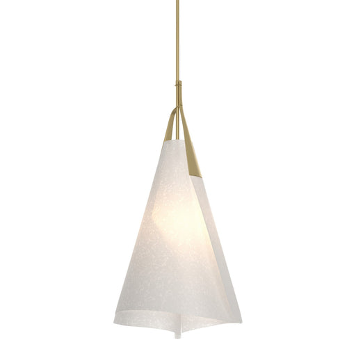 Mobius One Light Pendant Modern Brass