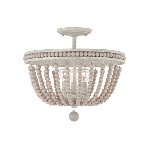 Capital Lighting - AA1021SR - Three Light Semi-Flush Mount - Handley - Sand Dollar