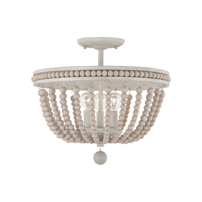 Capital Lighting - AA1021SR - Three Light Semi-Flush Mount - Handley - Sand Dollar