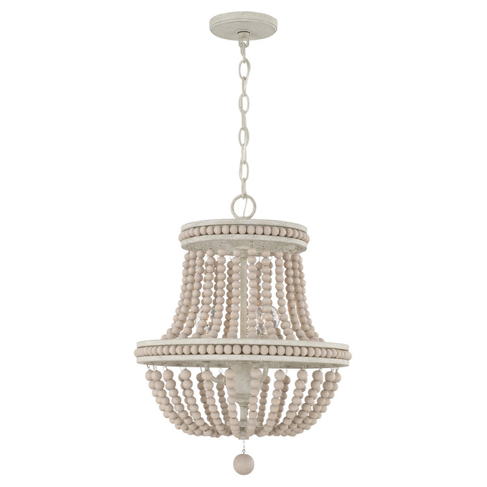Capital Lighting - AA1022SR - Three Light Chandelier - Handley - Sand Dollar