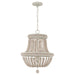 Capital Lighting - AA1022SR - Three Light Chandelier - Handley - Sand Dollar