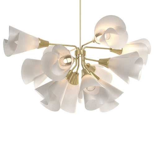 Mobius LED Pendant Modern Brass