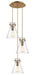 Innovations - 113-410-1PS-BB-G411-8SDY - Three Light Pendant - Downtown Urban - Brushed Brass