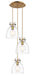 Innovations - 113-410-1PS-BB-G412-8CL - Two Light Pendant - Downtown Urban - Brushed Brass