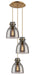 Innovations - 113-410-1PS-BB-G412-8SM - Eight Light Pendant - Downtown Urban - Brushed Brass