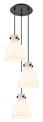 Downtown Urban Nine Light Pendant