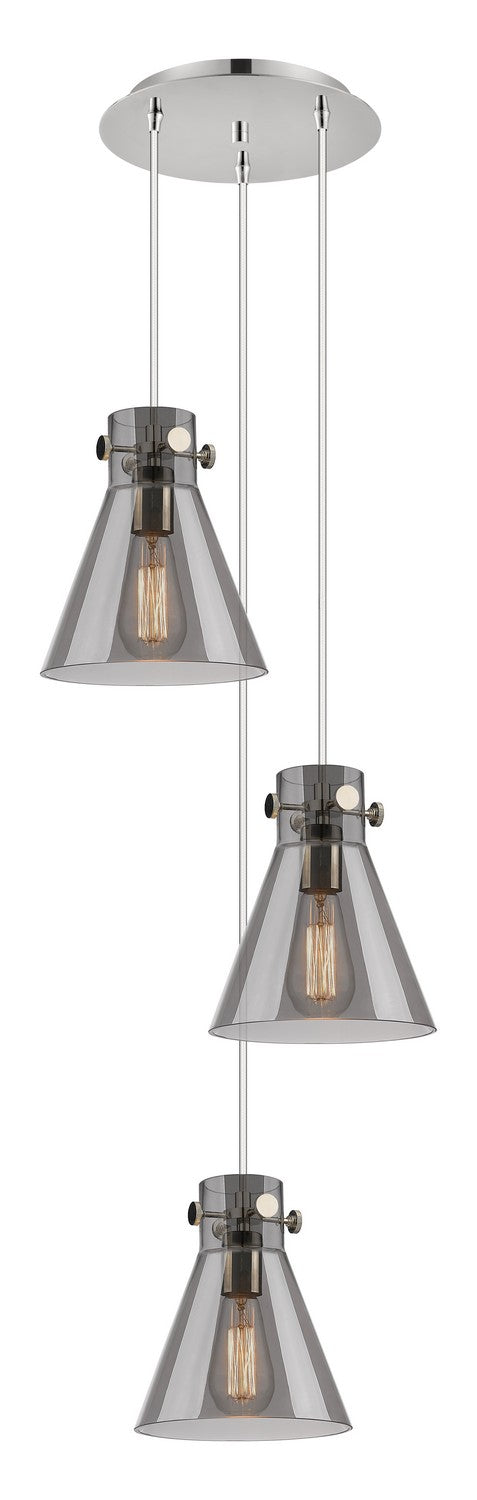 Innovations - 113-410-1PS-PN-G411-8SM - LED Pendant - Downtown Urban - Polished Nickel