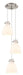 Innovations - 113-410-1PS-SN-G412-8WH - Three Light Pendant - Downtown Urban - Brushed Satin Nickel