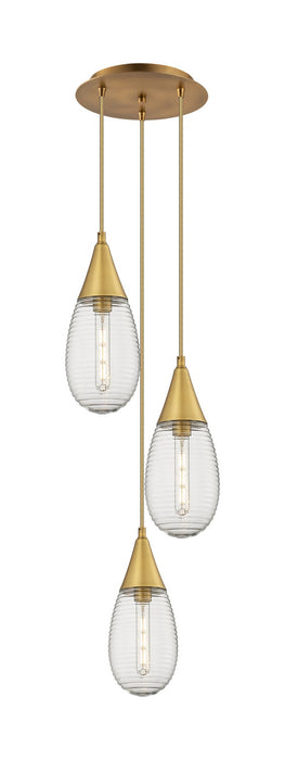 Innovations - 113-450-1P-BB-G450-6SCL - LED Pendant - Downtown Urban - Brushed Brass