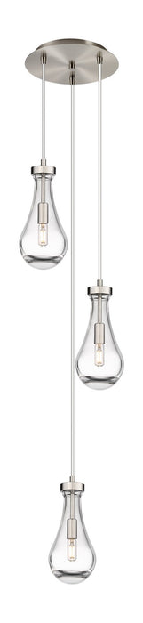 Innovations - 113-451-1P-SN-G451-5CL - LED Pendant - Downtown Urban - Brushed Satin Nickel