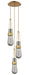 Innovations - 113-452-1P-BB-G452-4SM - LED Pendant - Downtown Urban - Brushed Brass