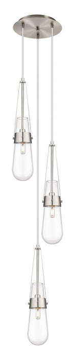 Innovations - 113-452-1P-SN-G452-4CL - LED Pendant - Downtown Urban - Brushed Satin Nickel