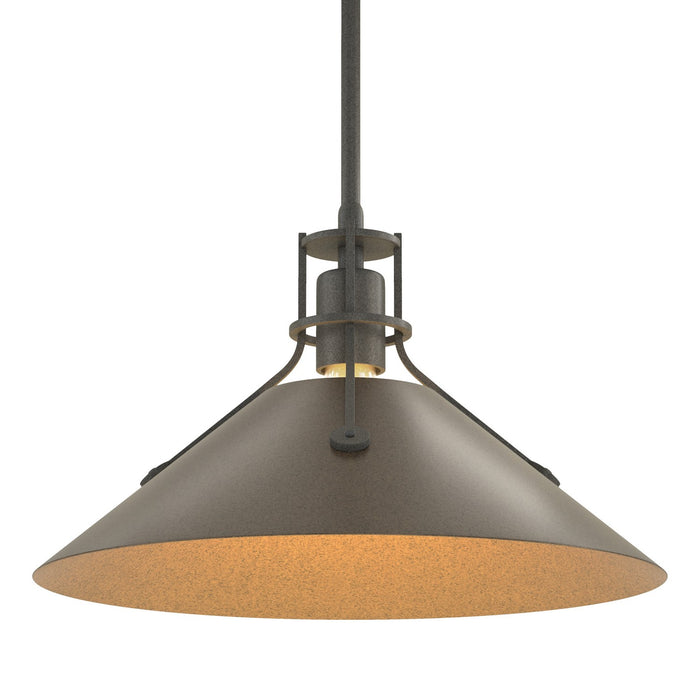 Hubbardton Forge - 134550-SKT-MULT-20-05 - One Light Pendant - Henry - Natural Iron