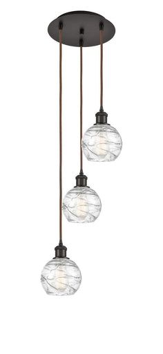 Ballston Three Light Pendant Oil Rubbed Bronze