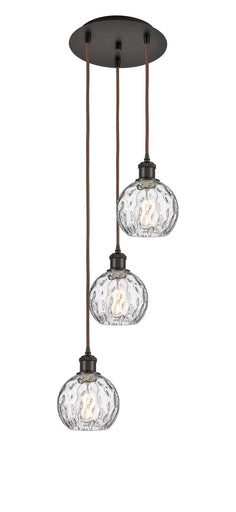 Ballston Three Light Pendant Oil Rubbed Bronze