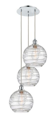 Ballston Three Light Pendant Polished Chrome