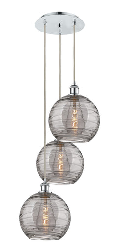 Ballston Three Light Pendant Polished Chrome